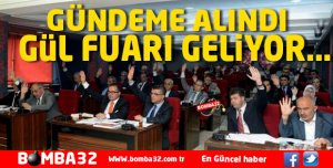 ‘GÜL FUAR’ GELİYOR…