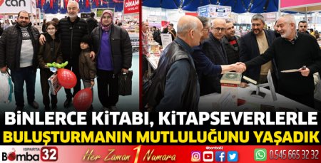 ‘Kitaplar Gül Açıyor’ temalı kitap fuarı sona erdi