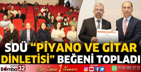 “Piyano ve Gitar Dinletisi” beğeni topladı