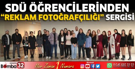 “Reklam Fotoğrafçılığı” sergisi açıldı