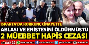 ABLASI İLE UZMAN ÇAVUŞ ENİŞTESİNİ ÖLDÜREN POLİSE 2 MÜEBBET