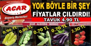 ACAR MARKETTEN İŞTE DEV KAMPANYA 