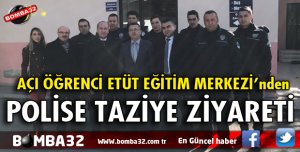 AÇI ETÜT EĞİTİM MERKEZİNDEN ÇEVİK KUVVETE ZİYARET