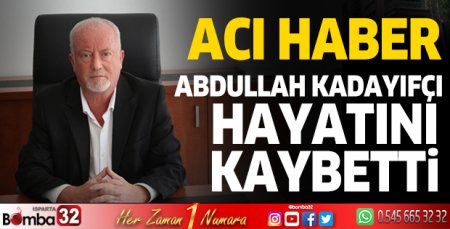 Acı haber 