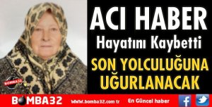 ACI HABER! HAYATINI KAYBETTİ