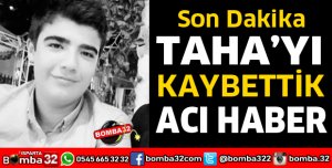 ACI HABER TAHA AYVALI YAŞAMINI YİTİRDİ