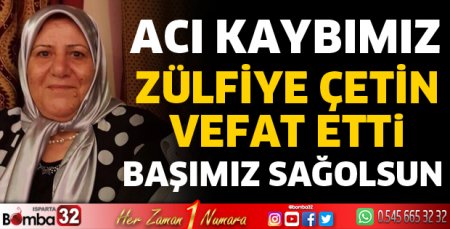 Acı Kaybımız