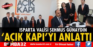 AÇIK KAPI BİRİMİ HİZMETE GİRDİ