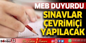 Açık öğretim ortaokul ve lise öğrencilerinin sınavları çevrim içi yapılacak