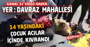 ACILAR İÇERİSİNDE KIVRANDI…