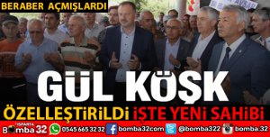 AÇILIŞINI BERABER YAPTIKLARI GÜLKÖŞKÜN ÖZELLEŞTİRİLMESİ BAŞDEĞİRMENE NASİP OLDU