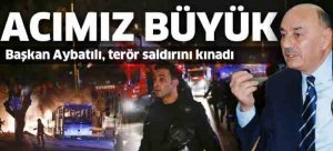 Acımız büyük…