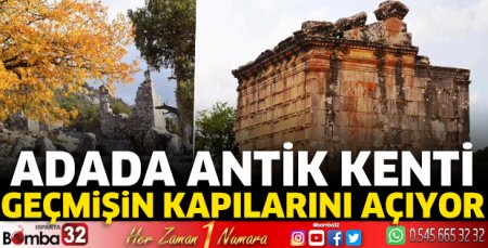 Adada Antik Kenti geçmişin kapılarını açıyor