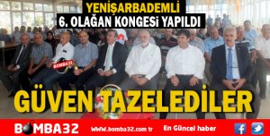 ADALET VE KALKINMA PARTİSİ YENİŞARBADEMLİ İLÇE KONGRESİ YAPILDI