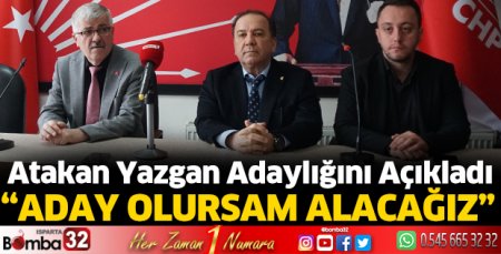 Aday olursam alacağız
