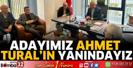 Adayımızın yanındayız 