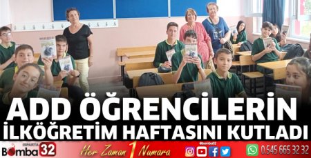 ADD öğrencilerin İlköğretim Haftasını kutladı