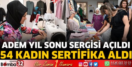 ADEM Yıl Sonu Sergisi açıldı