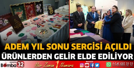 ADEM Yıl Sonu Sergisi Açıldı