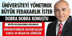 ADİL BİR YÖNETİMİZ