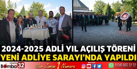 Adli Yıl açılış töreni yapıldı