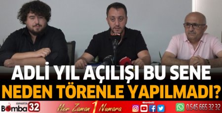 Adli yıl açılışı bu sene neden törenle yapılmadı?