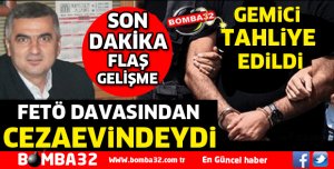 ADNAN GEMİCİ TAHLİYE EDİLDİ