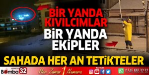 AEDAŞ ekipleri sahada her an tetikte