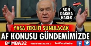 AF KONUSU GÜNDEMİMİZDE