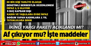 AF YASASI ÇIKTI MI?