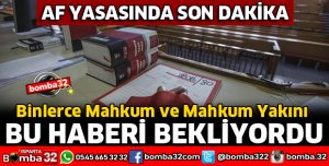 AF YASASINDA SON DAKİKA