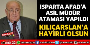 AFAD’A ASİL MÜDÜR ATAMASI YAPILDI
