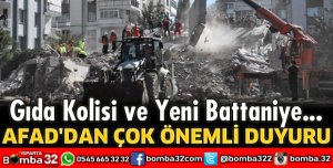 AFAD'DAN ÖNEMLİ DUYURU