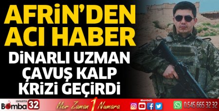 Afrin’den acı haber