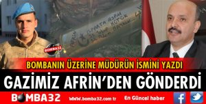 AFRİN’DEN MÜDÜR YAKUP KÜTÜK’E SELAM