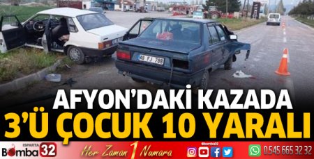 Afyon'da kaza