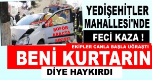 AĞACA ÇARPARAK DURABİLDİ.