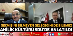 Ahilik Kültürü SDÜ’de anlatıldı