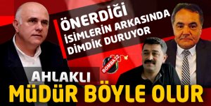 AHLAKLI MÜDÜR BÖYLE OLUR