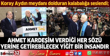 Ahmet başkan başarısını ispatlamış bir kişiliktir