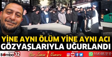 Ahmet Özbek toprağa verildi 