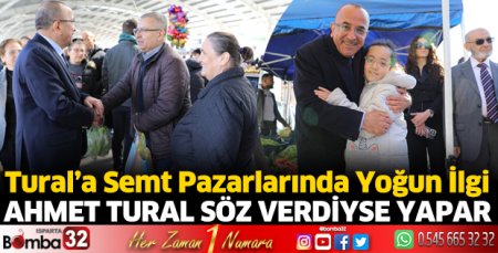 Ahmet Tural söz verdiyse yapar