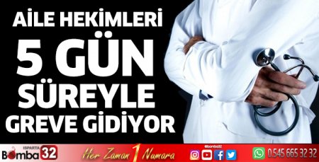 Aile hekimleri grevde