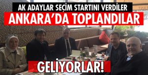 AK ADAYLAR STARTI VERDİ