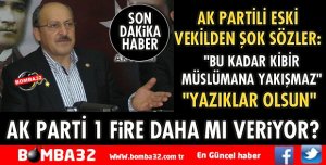 AK PARTİ 1 FİRE DAHA MI VERİYOR?