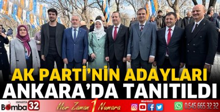 AK Parti adayları tanıtıldı