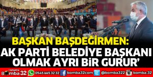 AK PARTİ BELEDİYECİLİĞİNİN ÖNEMİNİ ORTAYA KOYDUK