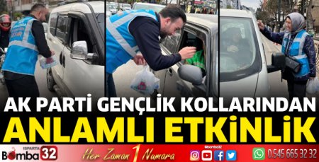 AK Parti Gençlik Kollarından anlamlı etkinlik