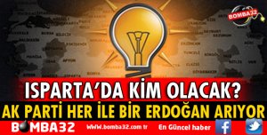 AK PARTİ HER İLE BİR ERDOĞAN ARIYOR