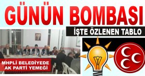 AK PARTİ HİZMET NOKTASINDA TÜM İLÇEYİ BİRLEŞTİRDİ